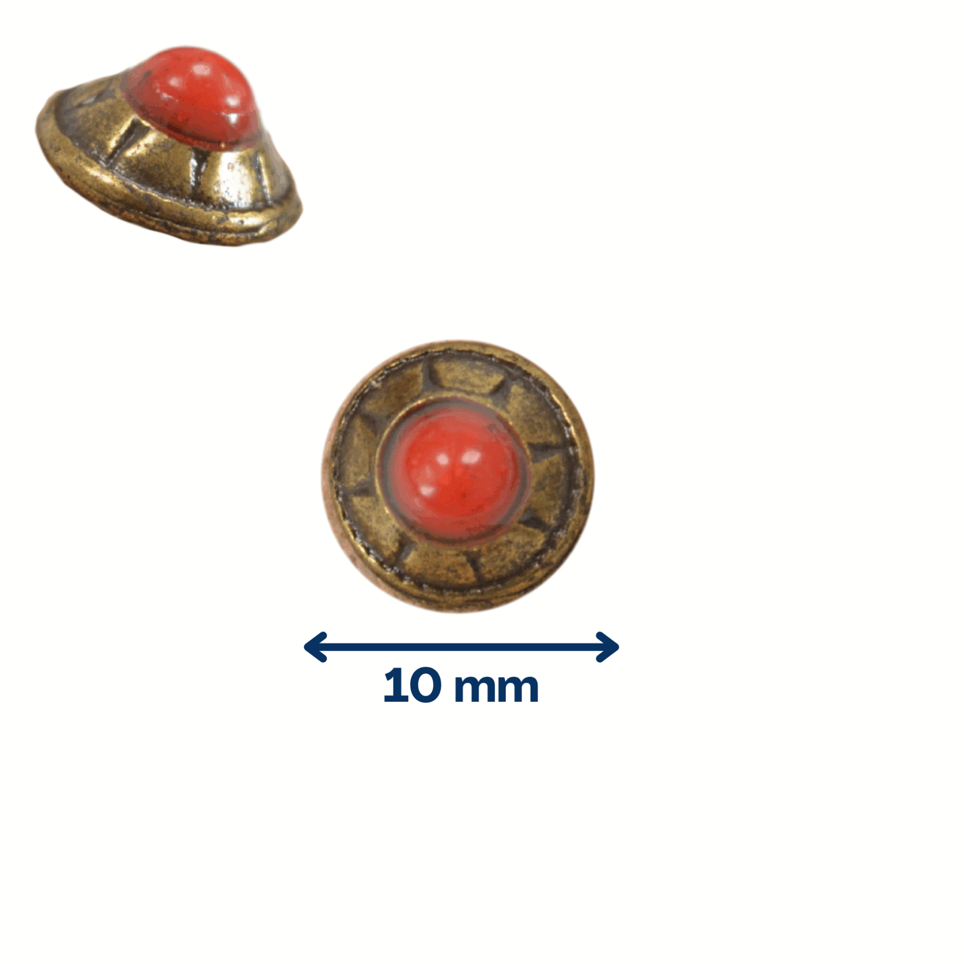 Concho rond natif petit