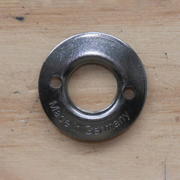 Rondelle canon de fusil profonde pour cuir épais