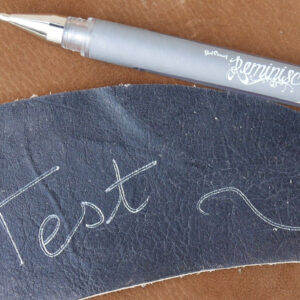 Stylo pointe argent TAN