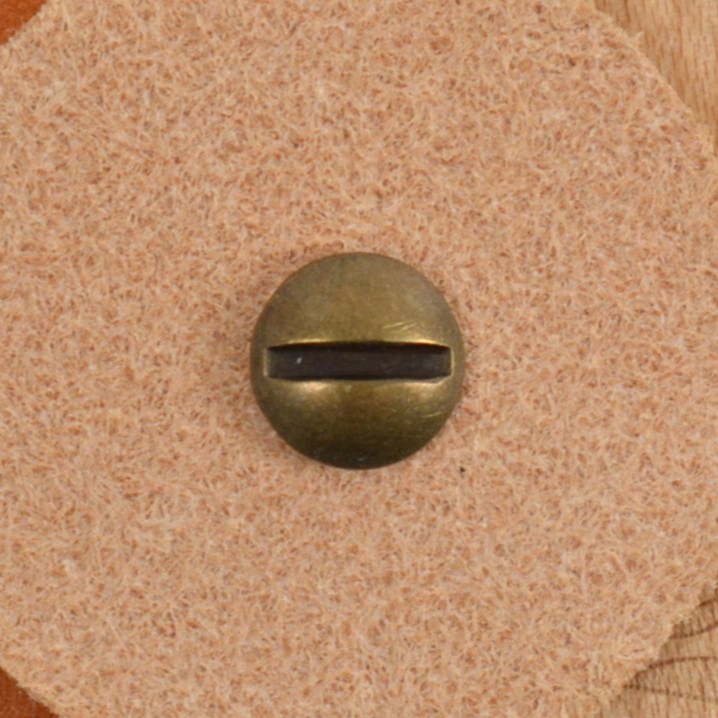 Vis Chicago - Vieux laiton - 9 mm – Image 4