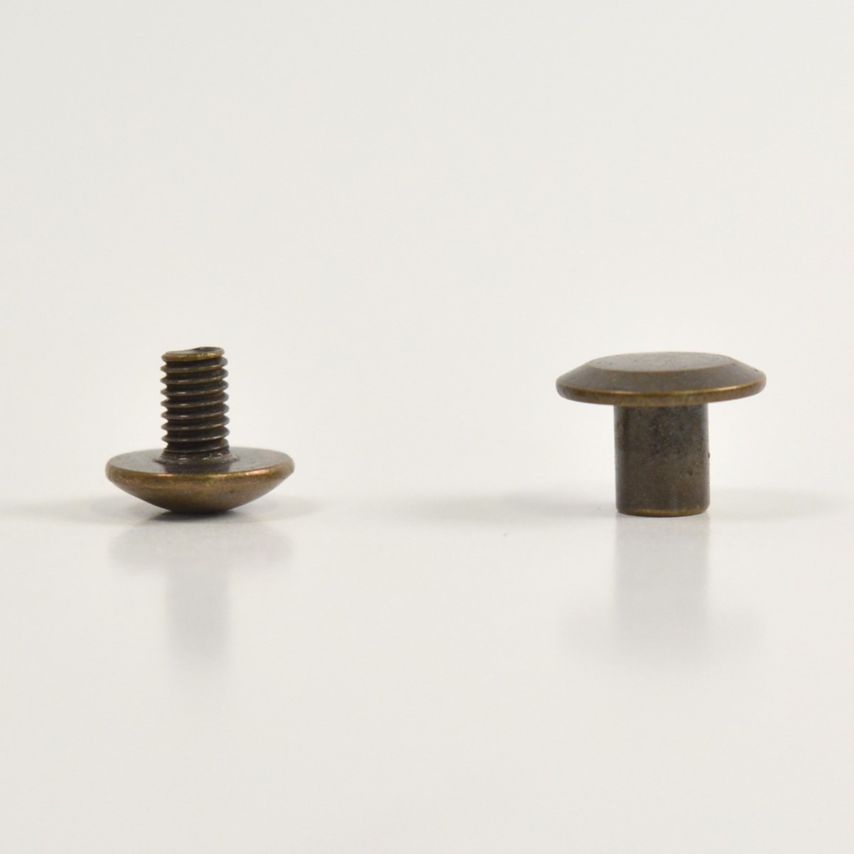 Vis Chicago - Vieux laiton - 9 mm – Image 2