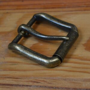Boucle à rouleau laiton vieilli 35 mm