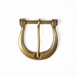 Boucle historique ovale Vieux laiton – 25 mm