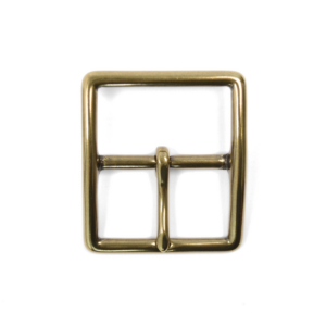 Boucle à passant – Vieux laiton – 40 mm – BP0038