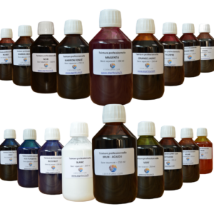Eventail de teintures 250 ml