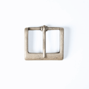 Boucle germanique Vieil argent – 30 mm