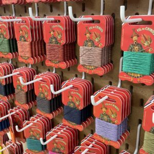 Cartonnette de fil de lin au chinois – 15 mètres