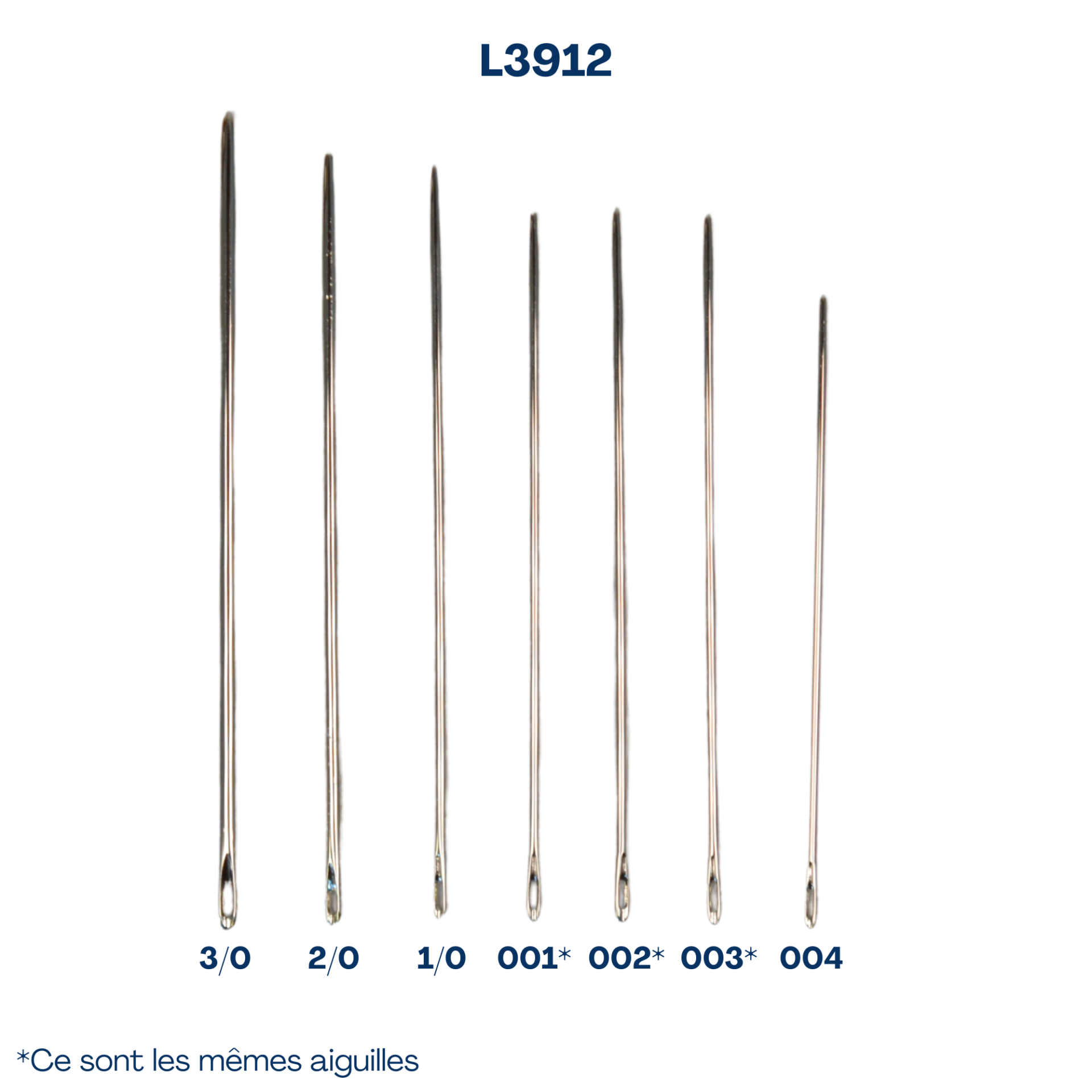 Aiguille à bout rond John James L3912