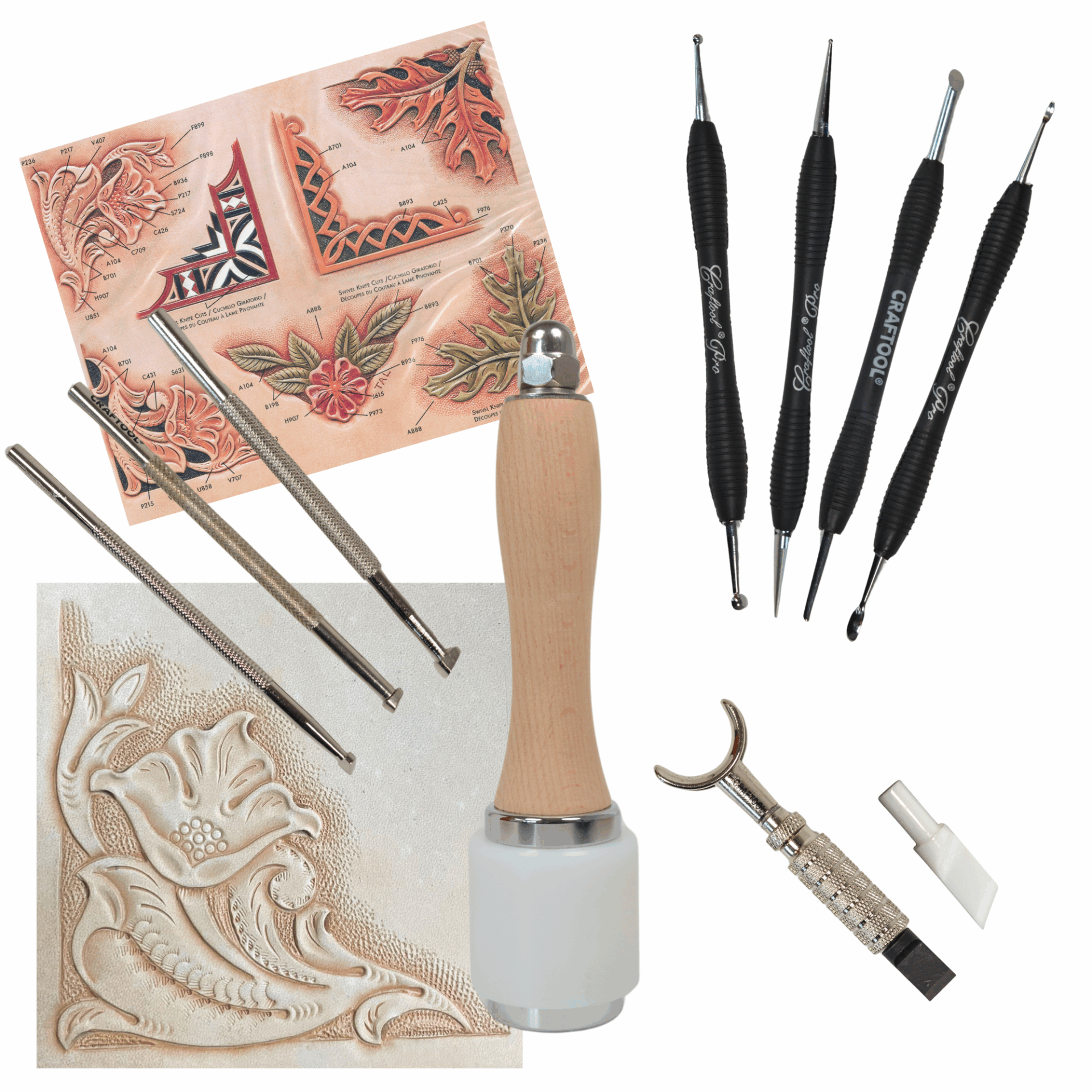 Kit repoussage - Eden Esprit Cuir