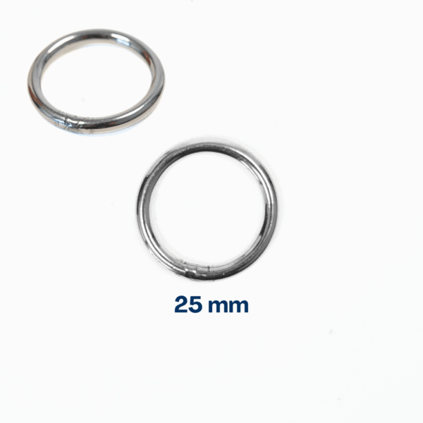 Anneau soudé - Nickel - Inox – Image 2