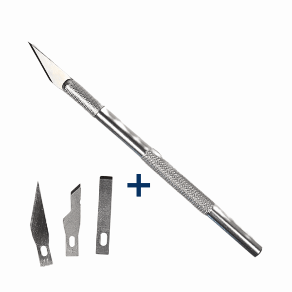Scalpel - Lame droite + Lames de rechanges