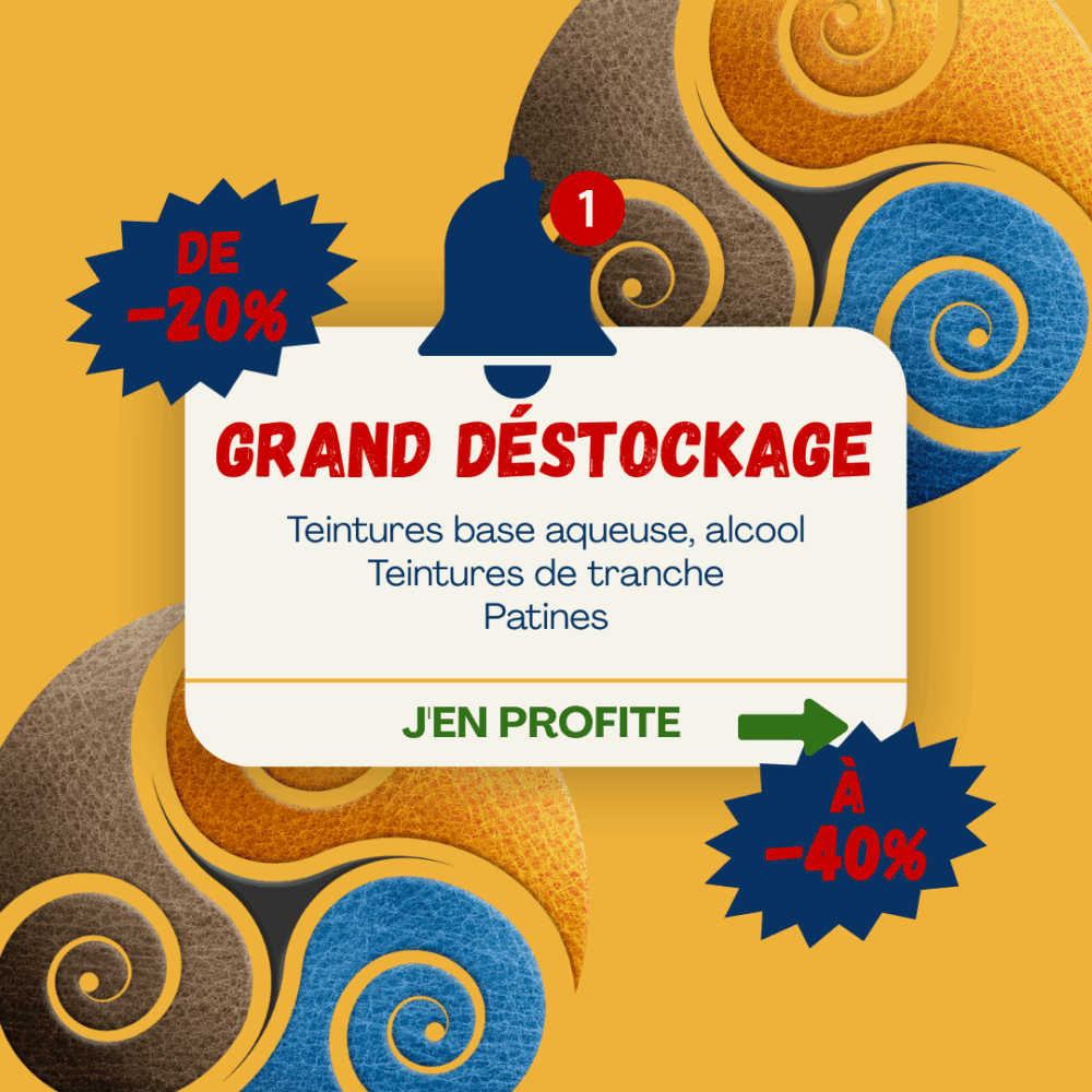 Déstockage Teinture Cuir Eden | Offre Exceptionnelle avant Nouveautés