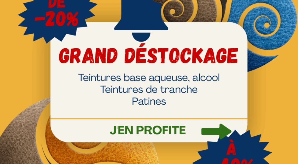 Déstockage Teinture Cuir Eden | Offre Exceptionnelle avant Nouveautés