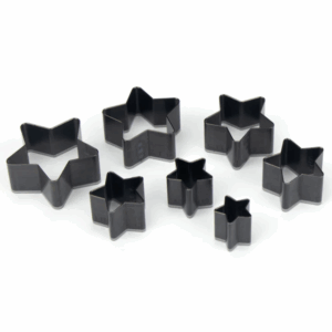 Lot de 7 emporte-pièces économique – Forme d’étoile
