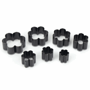 Lot de 7 emporte-pièces économique – Forme de fleur