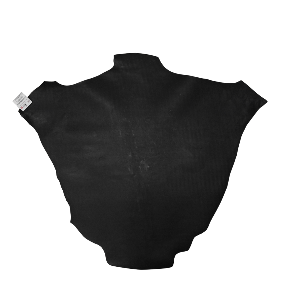 Cuir de kangourou - Tannage végétal - Noir - 1/1,2 mm