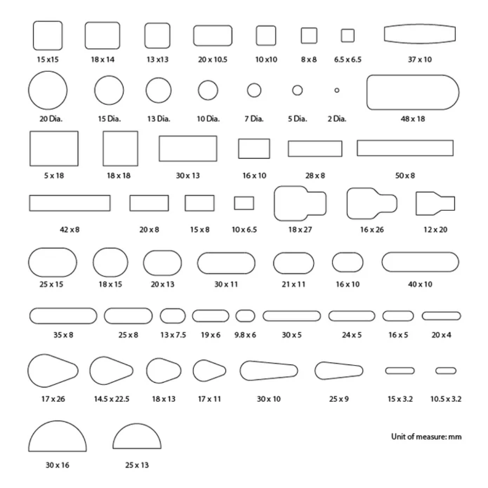 Lot de 55 emporte-pièces économique – Image 2