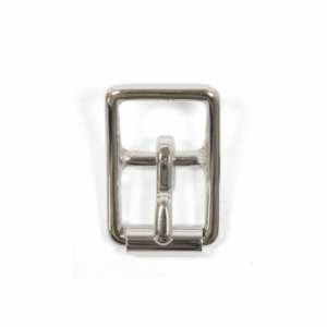 Boucle à rouleau et passant – Nickel – 15 mm – 1509