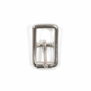 Boucle à rouleau et passant – Nickel – 12 mm – 1509