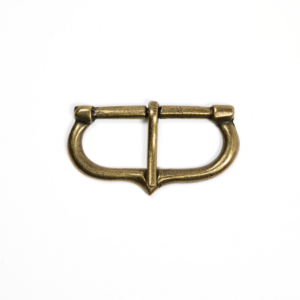 Boucle historique VII – Vieux laiton – 35 mm