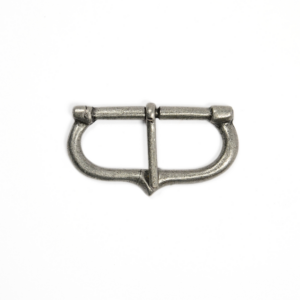 Boucle historique V - Vieil argent - 35 mm