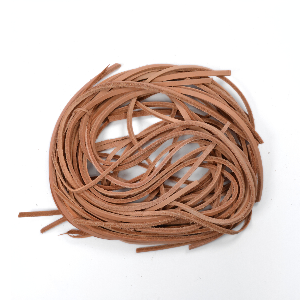 Chutes de cuir - Lacets - Tannage végétal - 226g