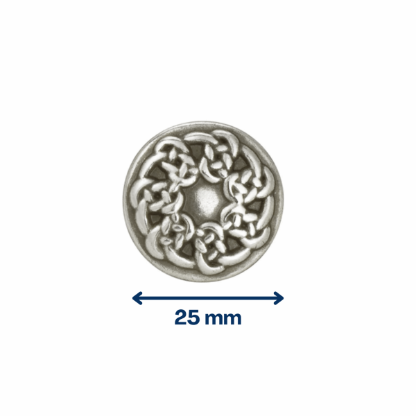Concho pour cuir nœud picte