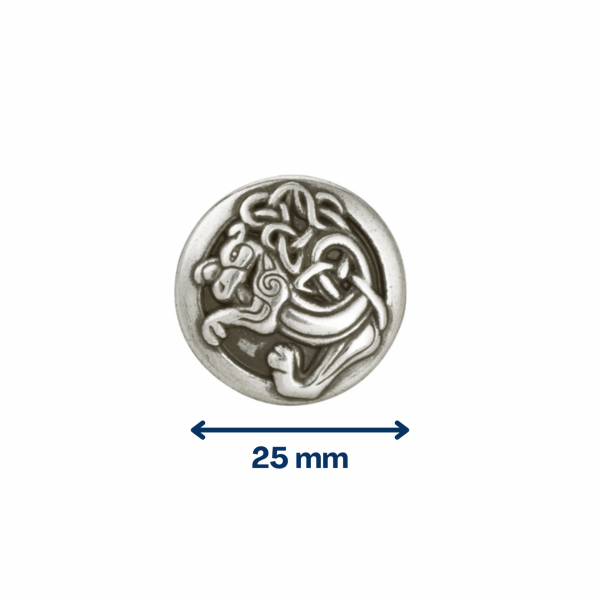 Concho pour cuir dragon