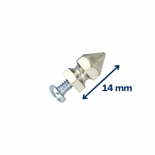 Rivet “pointe” nickel (moyen)