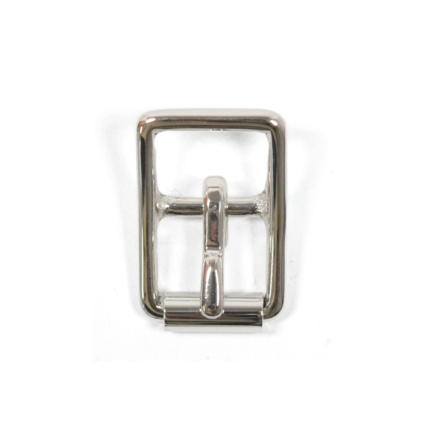 Boucle à rouleau et passant – Nickel – 15 mm – 1509