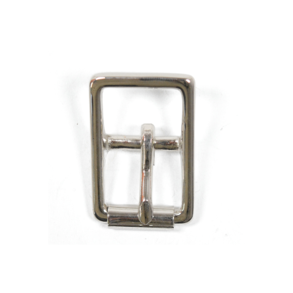 Boucle à rouleau et passant – Nickel – 20 mm – 1509