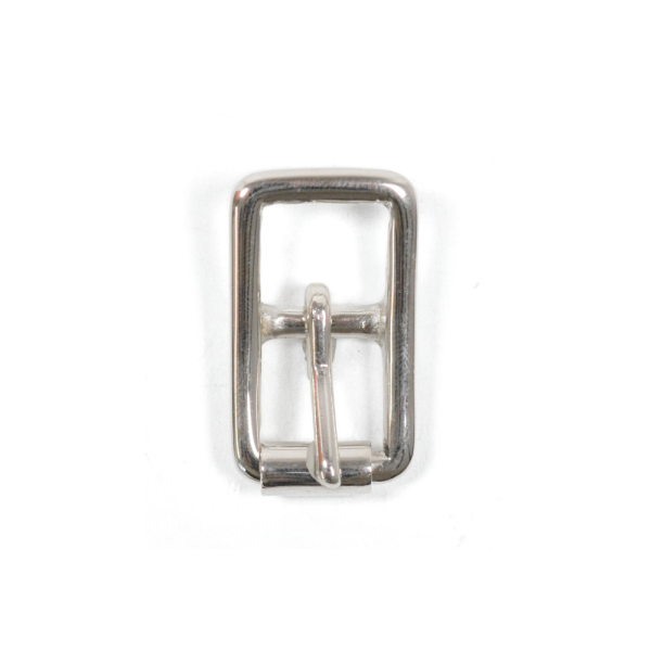 Boucle à rouleau et passant – Nickel – 12 mm – 1509