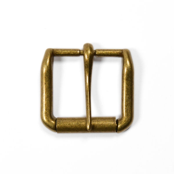 Boucle à rouleau – Vieux laiton – 35 mm – 1642-09