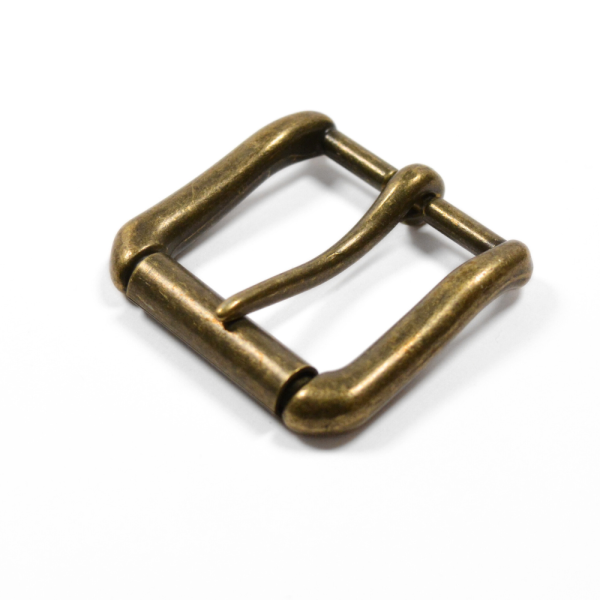 Boucle à rouleau – Vieux laiton – 38 mm – 1643-09