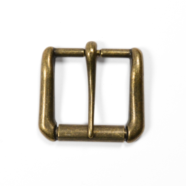 Boucle à rouleau – Vieux laiton – 38 mm – 1643-09