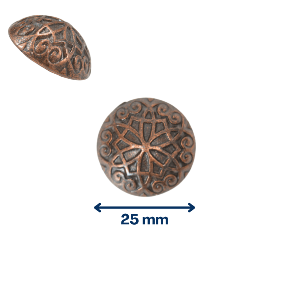 Nœud gothique vieux cuivre