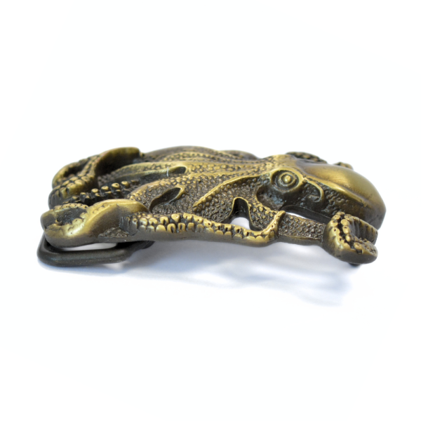 Boucle Octopus – Vieux laiton – 40 mm – 1770-59