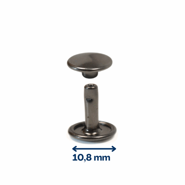 Rivet double calotte T3 Canon de fusil