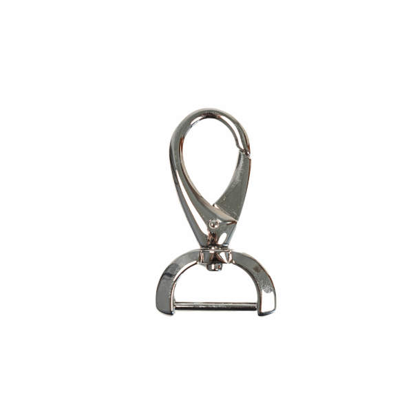 Mousqueton nickel 25 mm