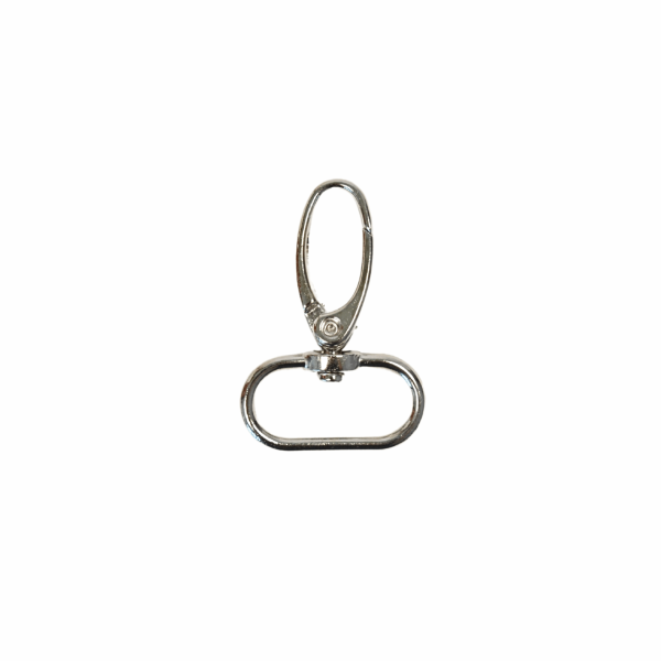 Mousqueton nickel 25 mm