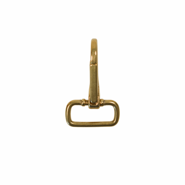 Mousqueton laiton massif 25 mm