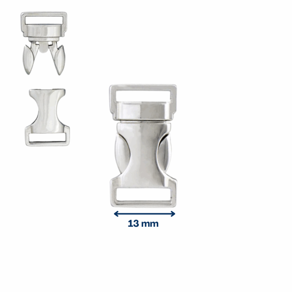 Clip mousqueton nickel