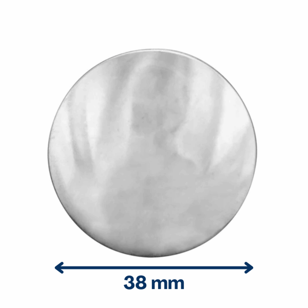 Concho vierge pour cuir 38 mm