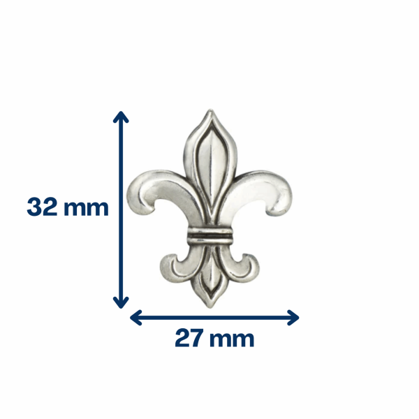 Concho fleur de lys