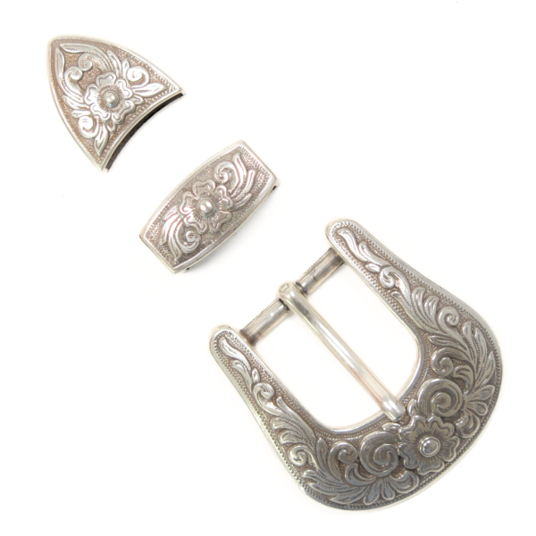 Set Boucle “Diablo” – Nickel – 25 mm – 7601-02 – Tandy Leather