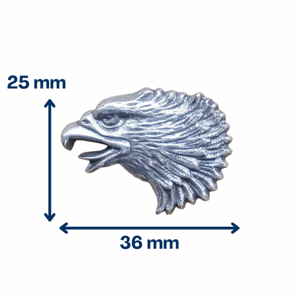 Concho tête d’aigle gauche