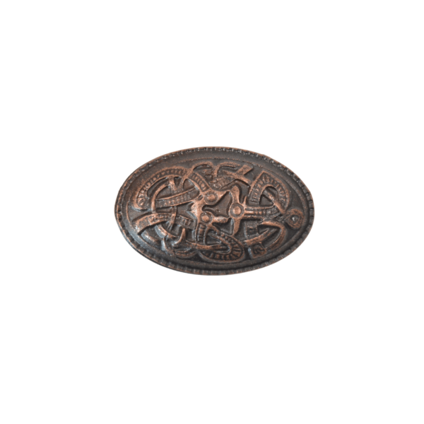 Oval de Midgard vieux cuivre