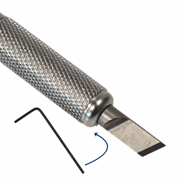 Swivel pour le repoussage du cuir