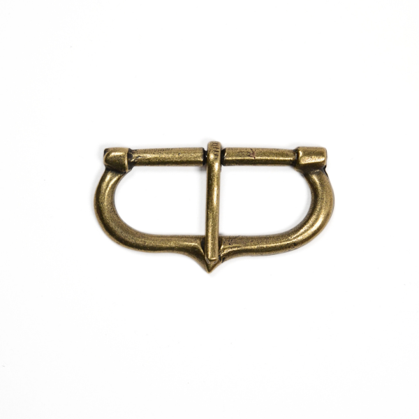 Boucle historique VII – Vieux laiton – 35 mm