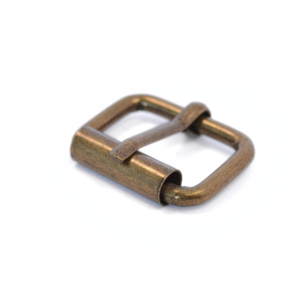 Boucle à rouleau – Vieux Laiton – 20 mm